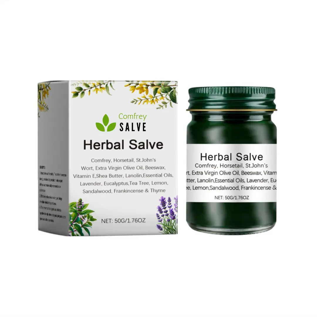 Comfrey Herbal Salve For Topical Pain Relief