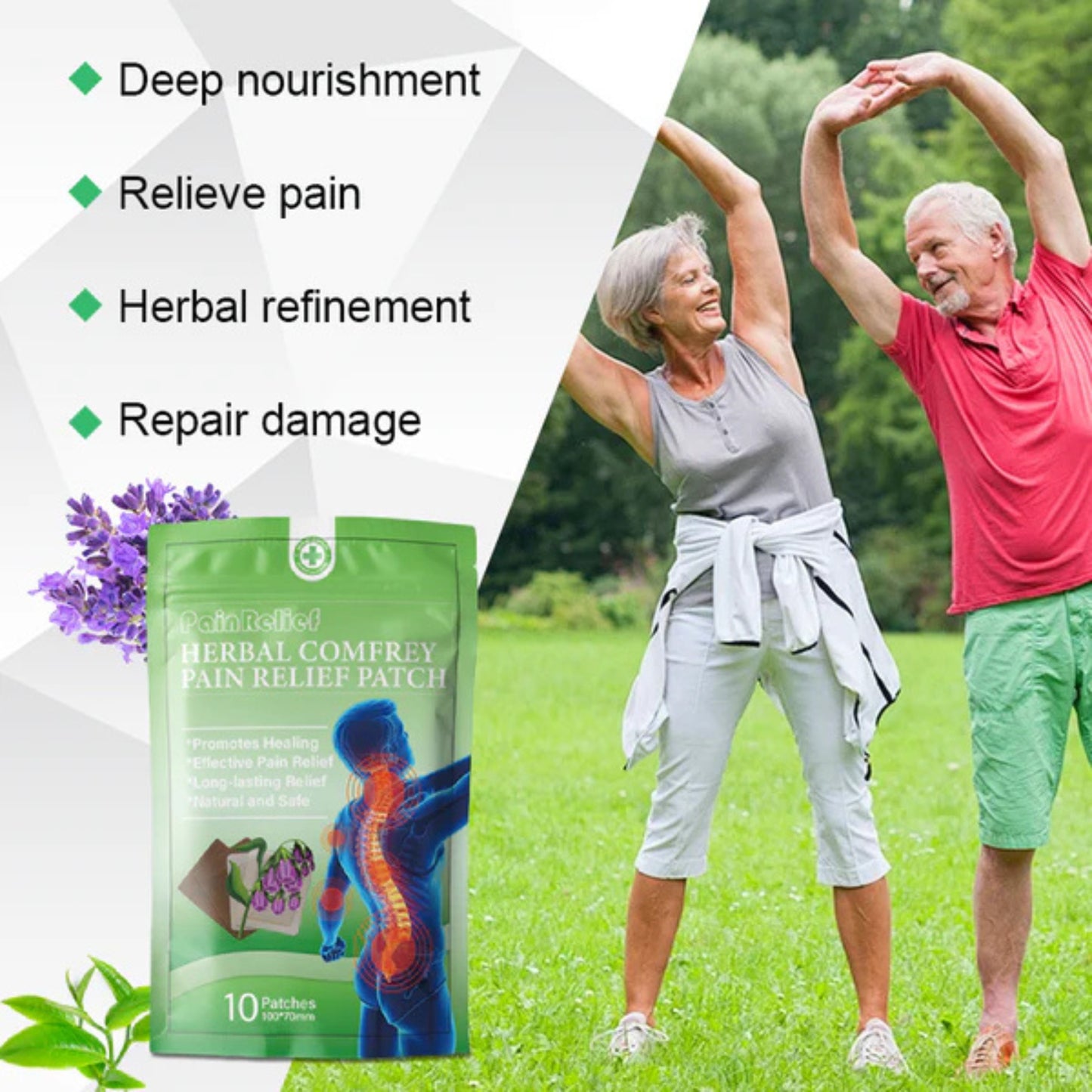 Herbal Comfrey Patches